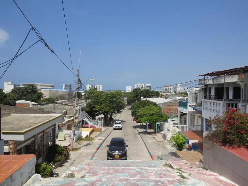 מלון Cartagena Hostal Familiar Caribbean Blue 0*,  קולומביה