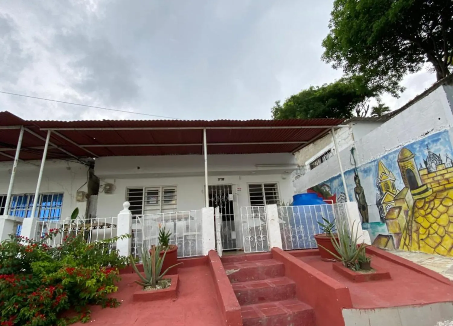 מלון Cartagena Hostal Familiar Caribbean Blue